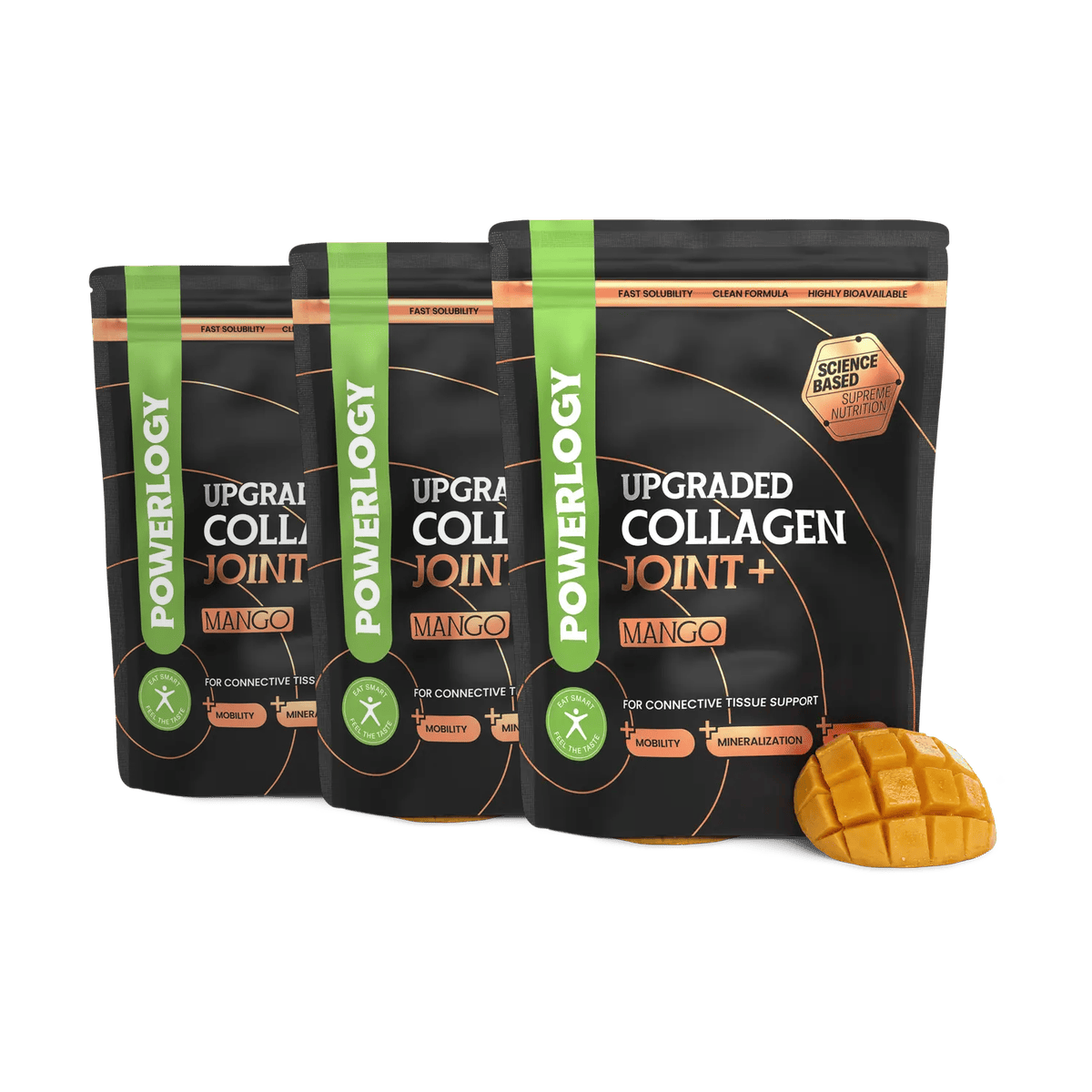 Powerlogy Upgraded Collagen Joint+ 3 x 300 g