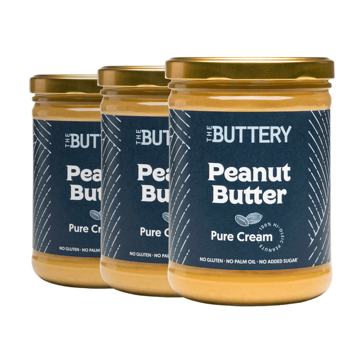 The Buttery Pure Cream 3 x 800 g