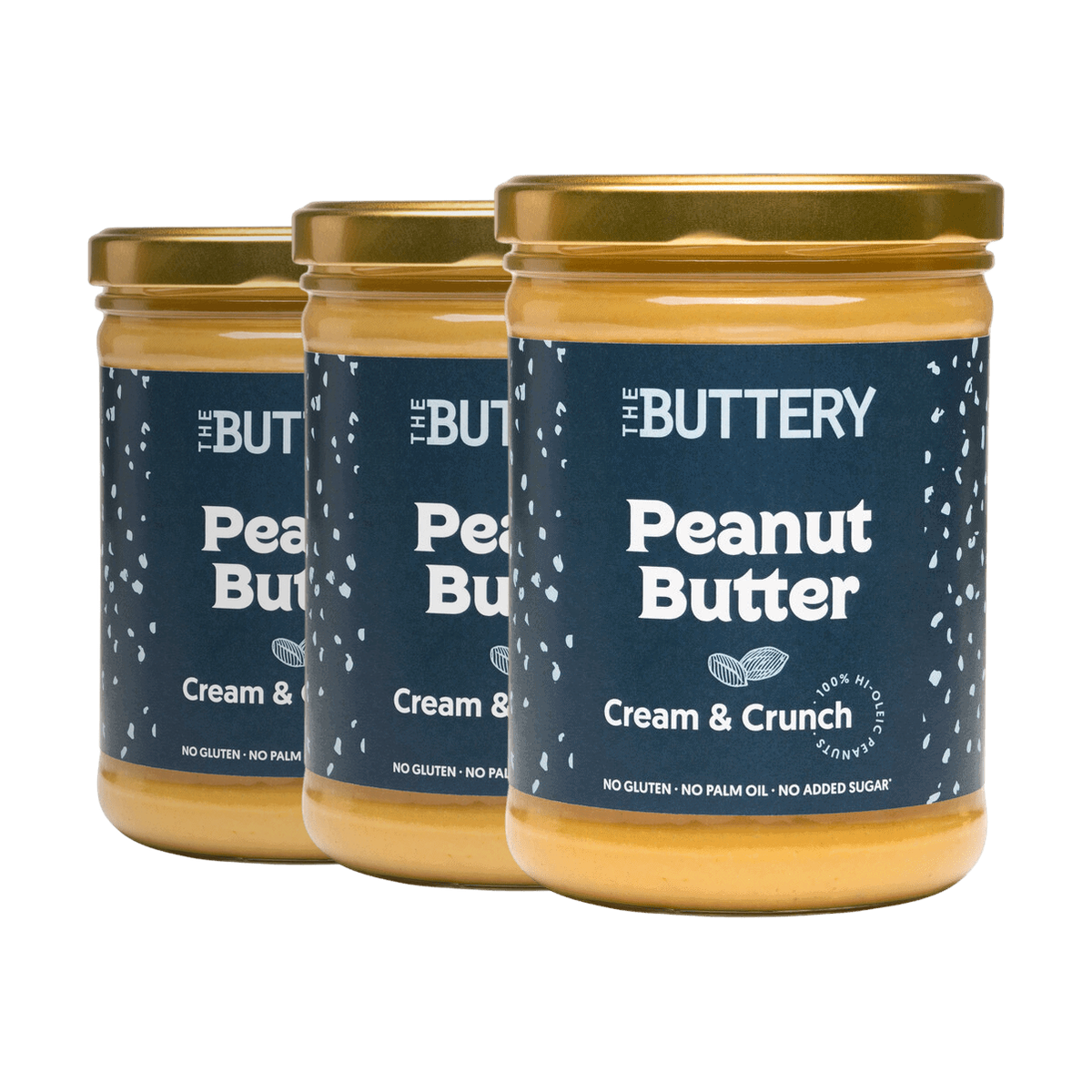 The Buttery Cream & Crunch 3 x 800 g