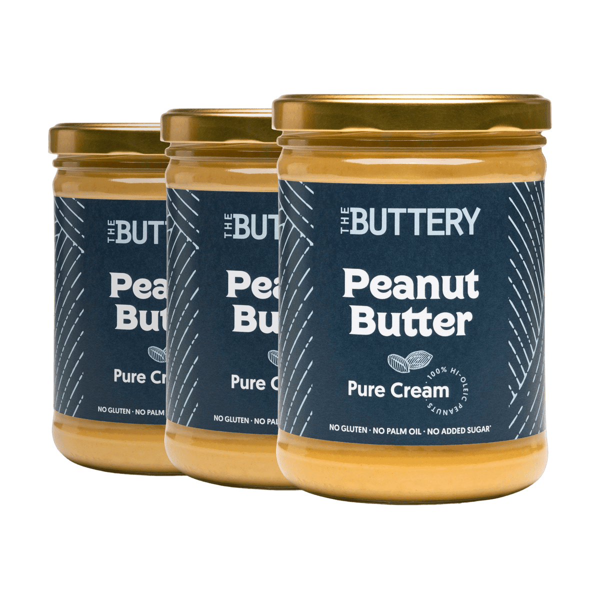 The Buttery Pure Cream 3 x 800 g