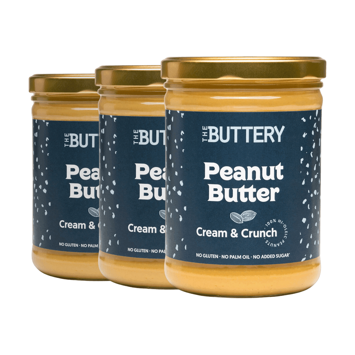 The Buttery Cream & Crunch 3 x 800 g