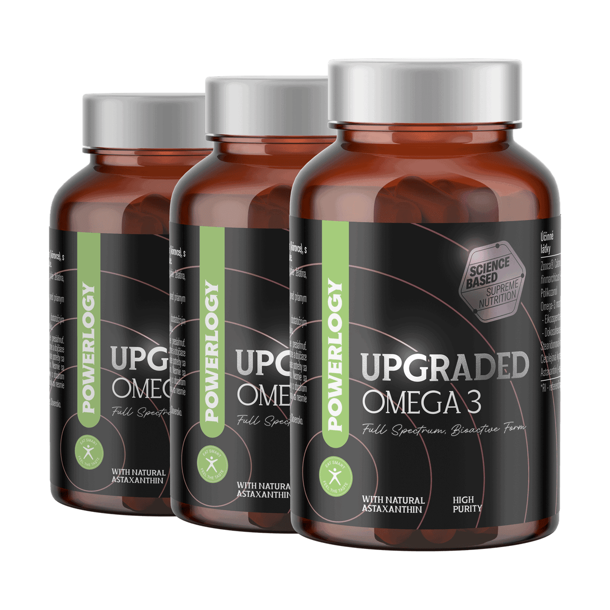 Powerlogy Upgraded Omega 3 3 x 60 kapsúl