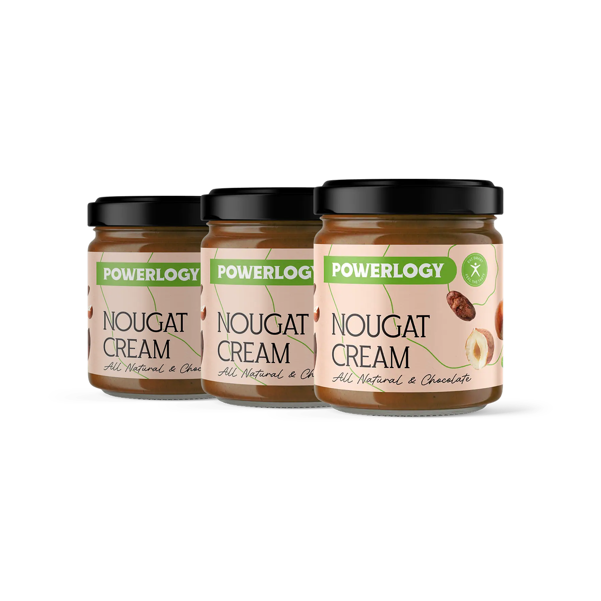 Powerlogy Nougat Cream 3 x 330 g