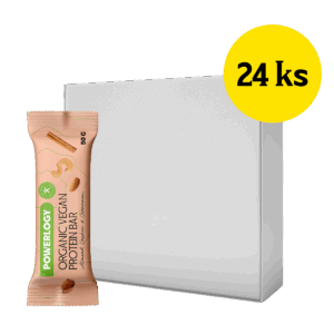 Powerlogy Organic Vegan Protein Bar 24 x 50 g