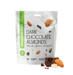 Powerlogy Dark Chocolate Almonds 100 g