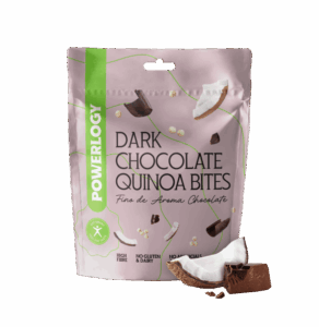 Powerlogy Dark Chocolate Quinoa Bites 100 g