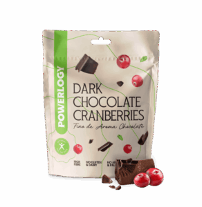 Powerlogy Dark Chocolate Cranberries 100 g