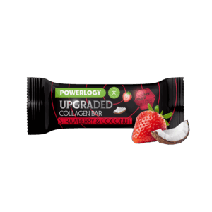 Powerlogy Upgraded Collagen Bar Strawberry 50 g