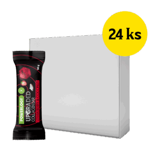Powerlogy Upgraded Collagen Bar Strawberry 24 x 50 g