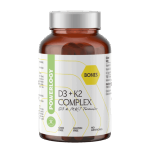 Powerlogy D3+K2 Complex 60 capsules