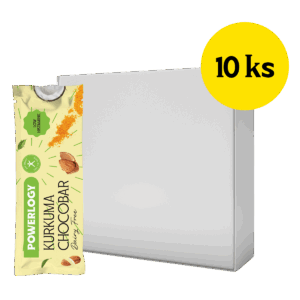 Powerlogy Kurkuma Chocobar 10 x 50 g