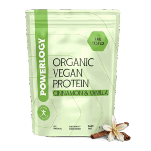 Powerlogy Organic Vegan Protein Cinnamon & Vanilla 500 g