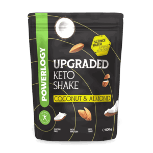 Powerlogy Upgraded Keto Shake Coconut & Almond 600 g