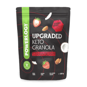 Powerlogy Upgraded Keto Granola Strawberry 350 g