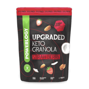 Powerlogy Upgraded Keto Granola Strawberry 700 g