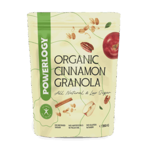 Powerlogy Organic Cinnamon Granola 350 g