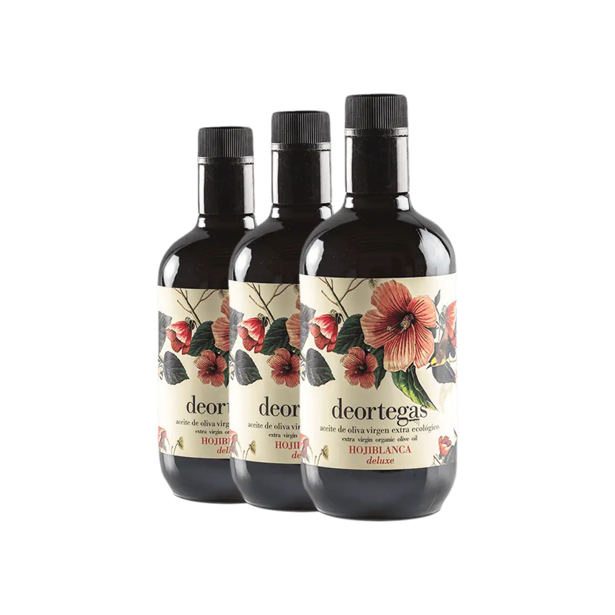 Deortegas Organic Extra Virgin Olive Oil Hojiblanca 500 ml 3 x