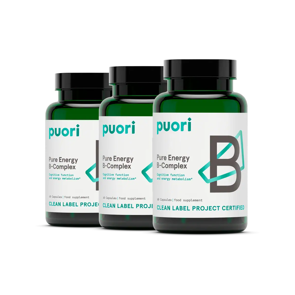 Puori B-Complex Pure Energy 60 kapsúl 3 x
