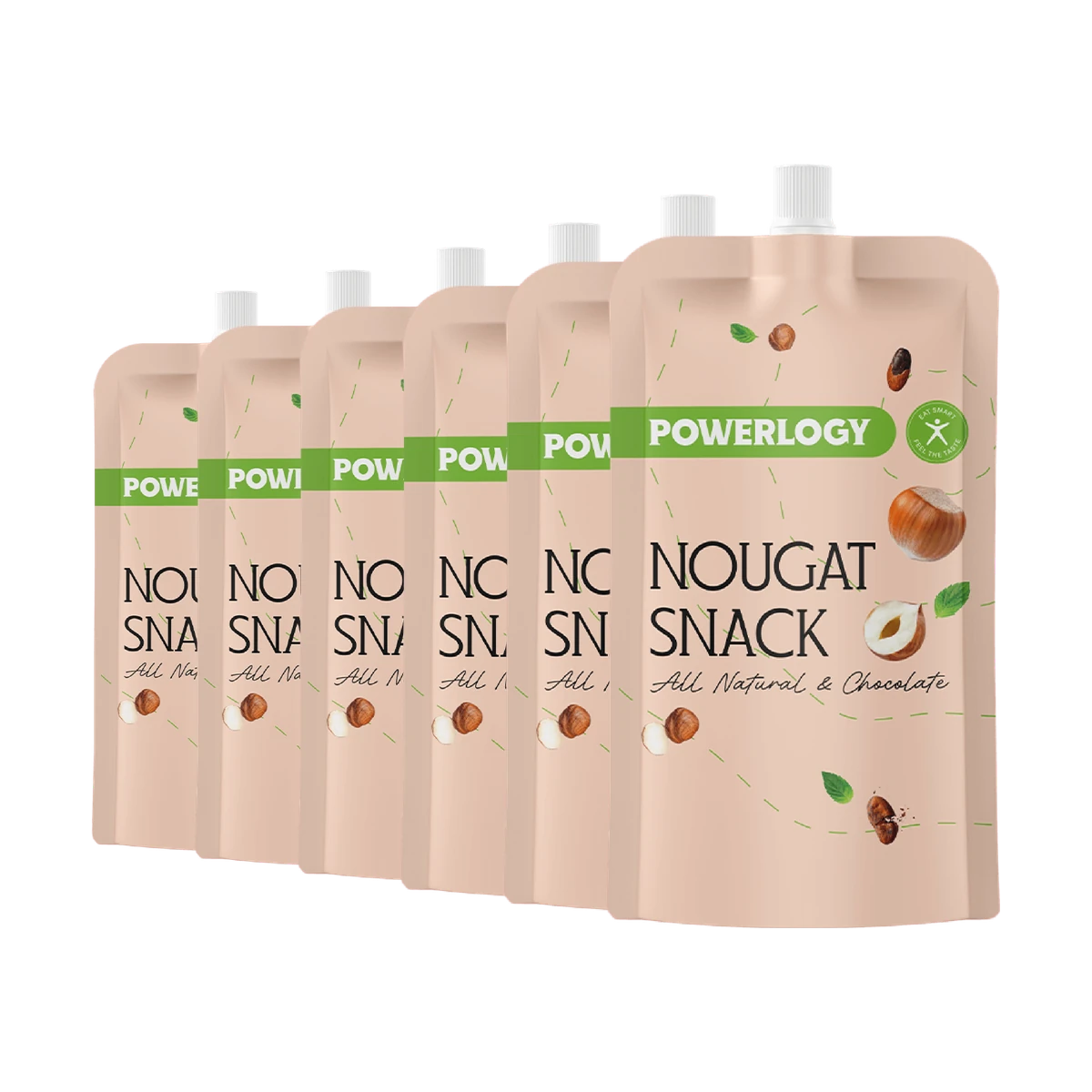Powerlogy Nougat Cream 50 g 6 x