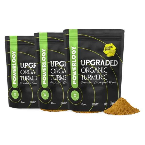 Powerlogy Upgraded Organic Turmeric 300 g