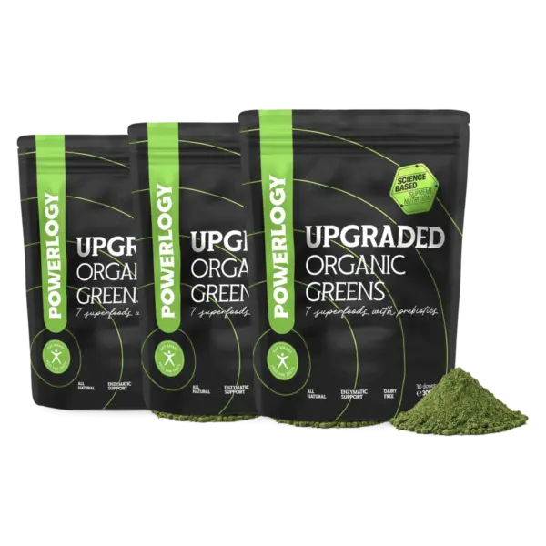 Powerlogy Upgraded Organic Greens 300 g