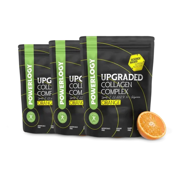 Powerlogy Upgraded Collagen Complex Orange 300 g