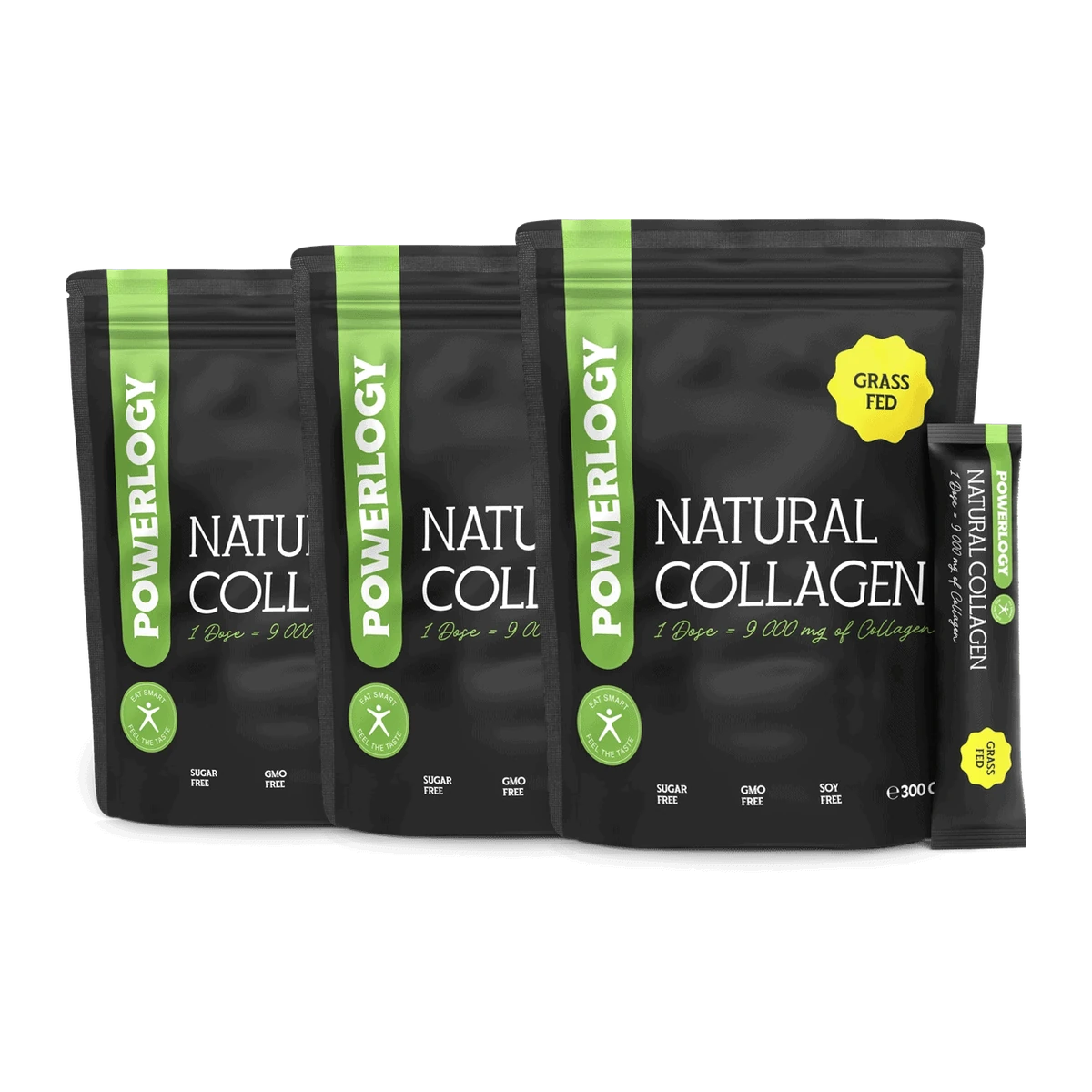 Powerlogy Natural Collagen 10 x 10 g 3 x