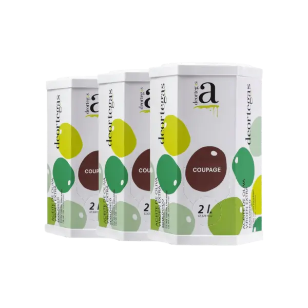 Deortegas Organic Extra Virgin Olive Oil Coupage 2 l