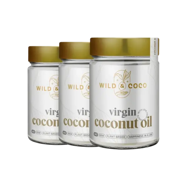 Wild &amp; Coco BIO Virgin Coconut Oil 300 ml