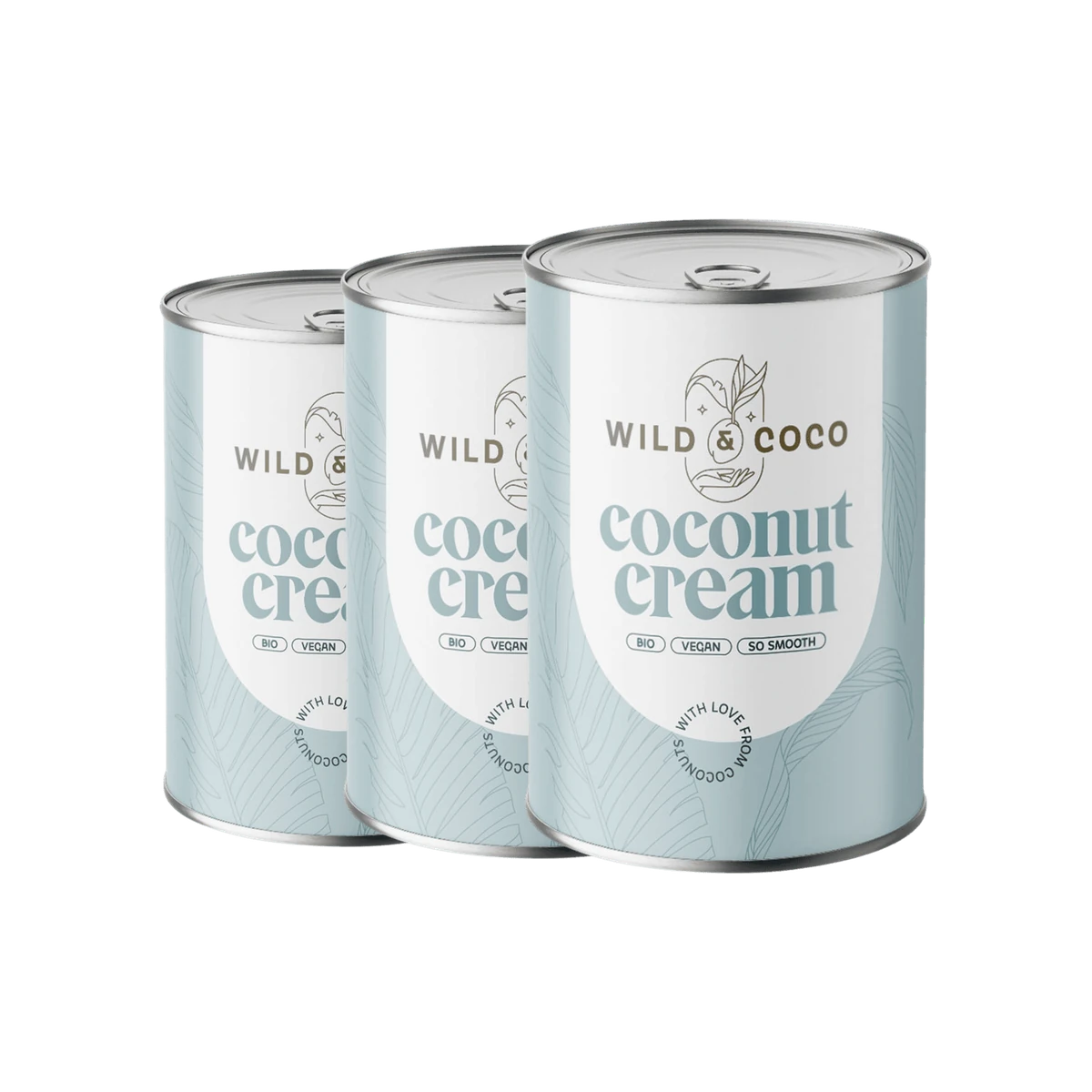 Wild & Coco BIO Coconut Milk (22%) 400 ml 3 x