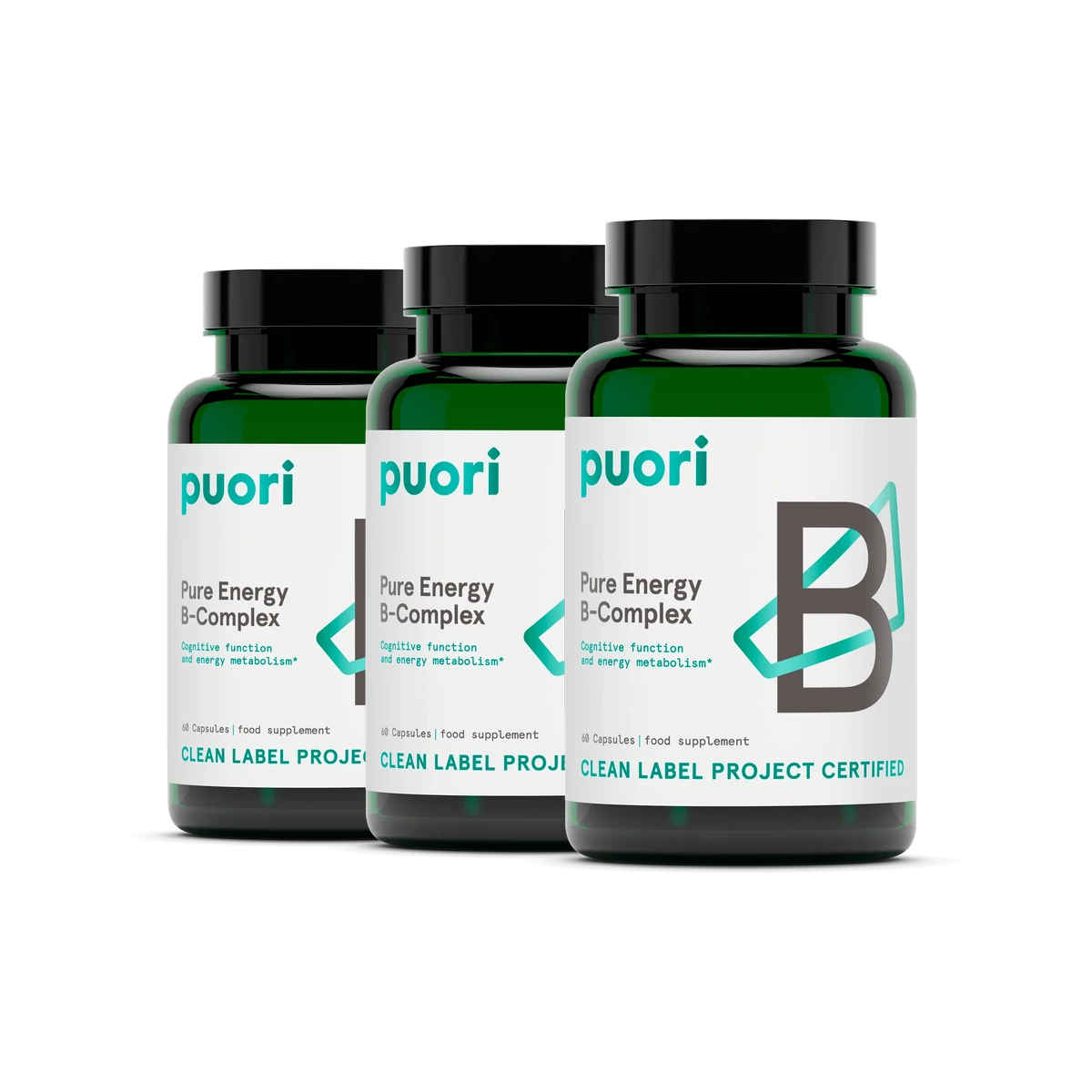 Puori B-Complex Pure Energy 60 kapsúl 3 x