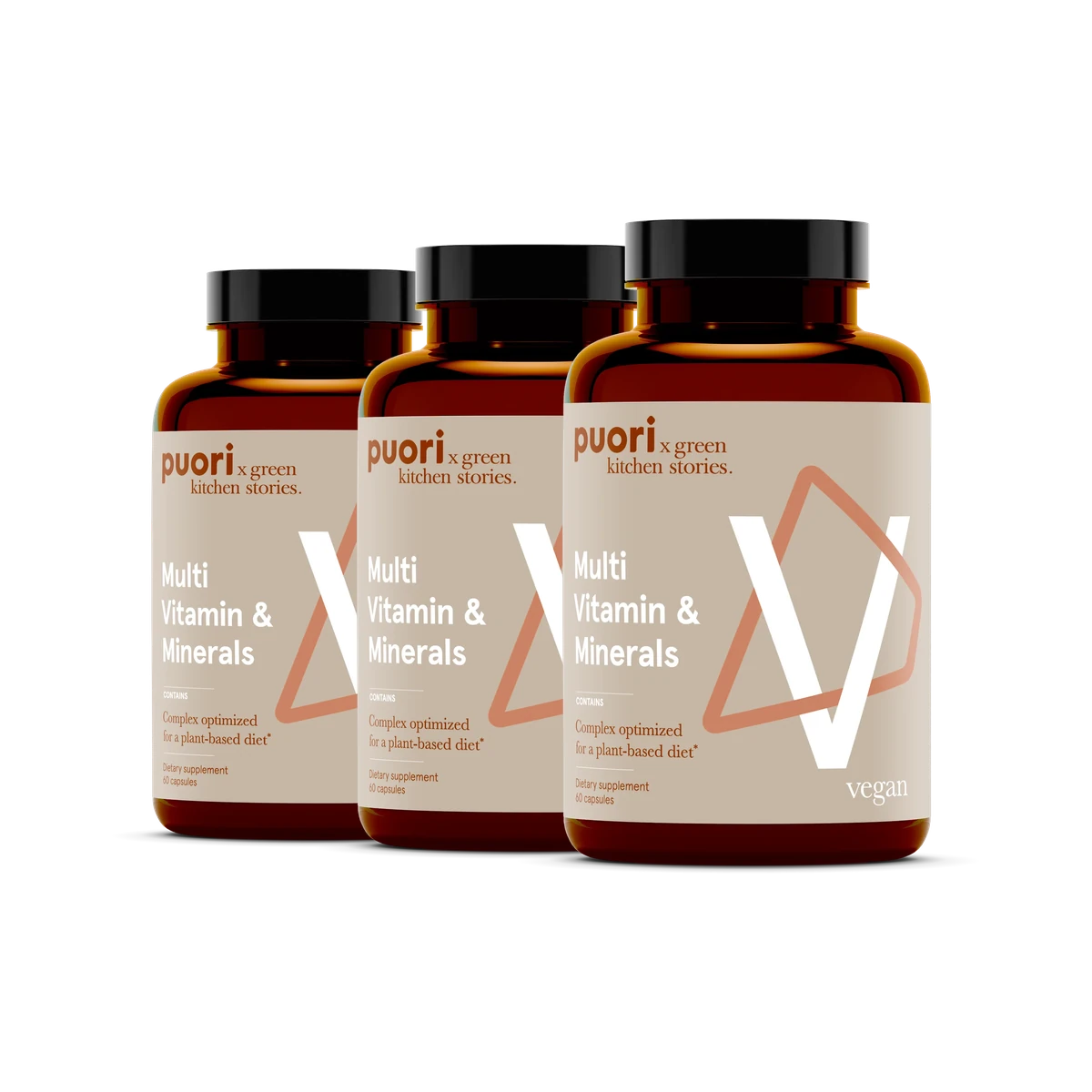 Puori Multivitamin & Minerals 60 kapsúl 3 x
