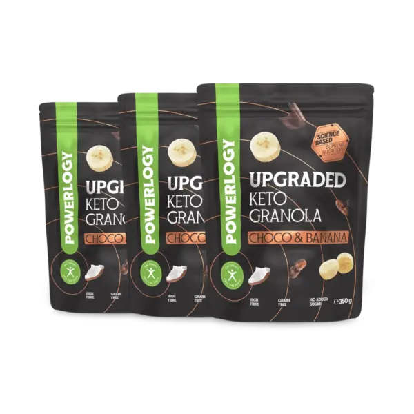 Powerlogy Upgraded Keto Granola Choco & Banana 350 g