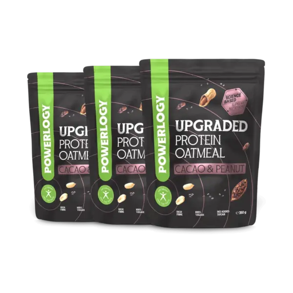 Powerlogy Upgraded Protein Oatmeal Cacao & Peanut 350 g