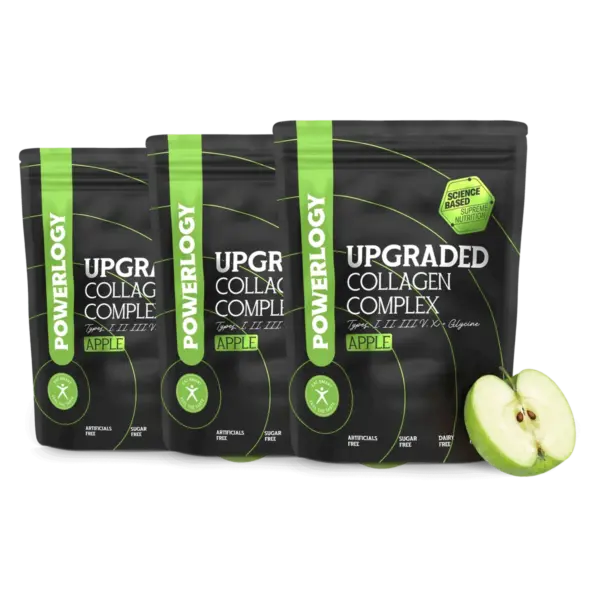 Powerlogy Upgraded Collagen Complex Apple 300 g