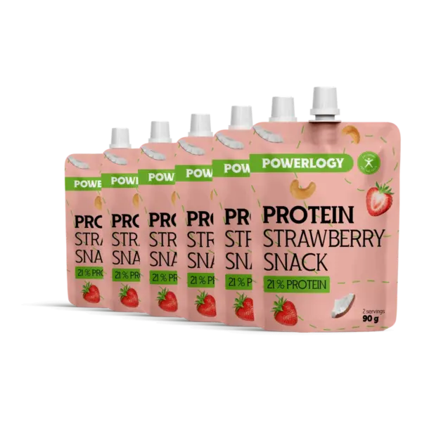 Powerlogy Protein Strawberry Snack 90 g