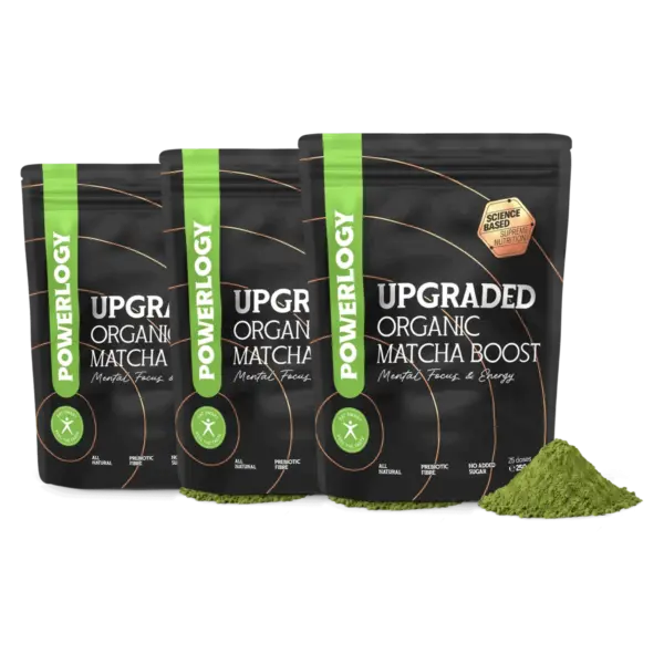 Powerlogy Upgraded Organic Matcha Boost 250 g
