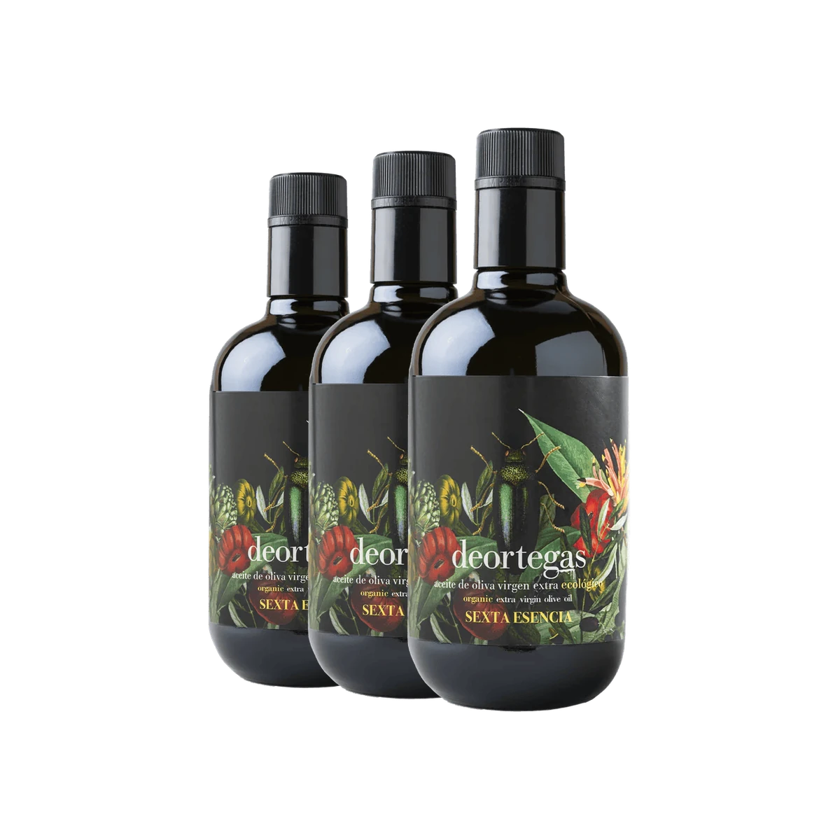 Deortegas Organic Extra Virgin Olive Oil Sexta Esencia 500 ml 3 x