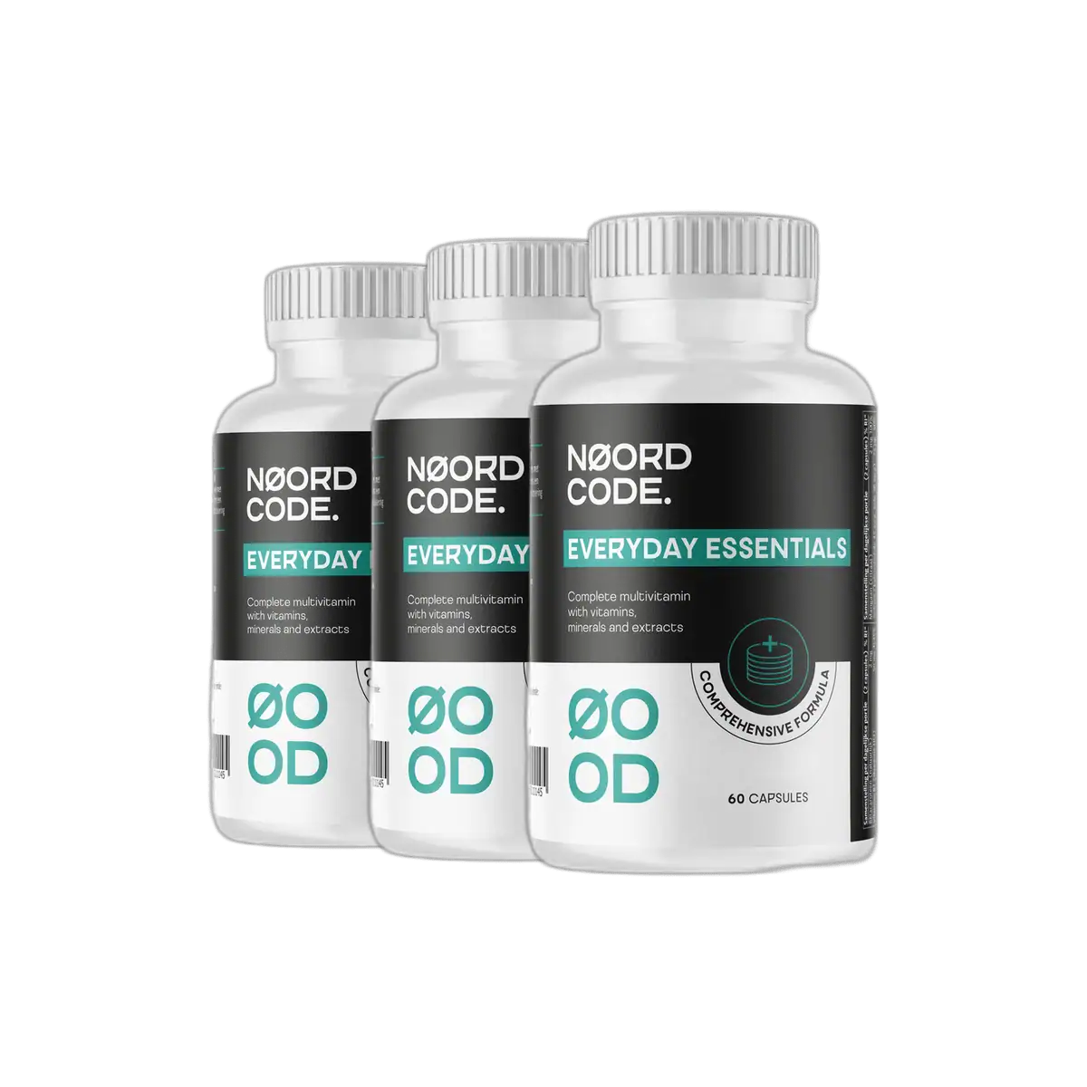 NoordCode Everyday Essentials Multivitamin 60 kapsúl 3 x