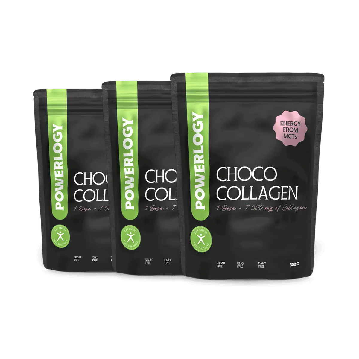 Powerlogy Choco Collagen 300 g 3 x