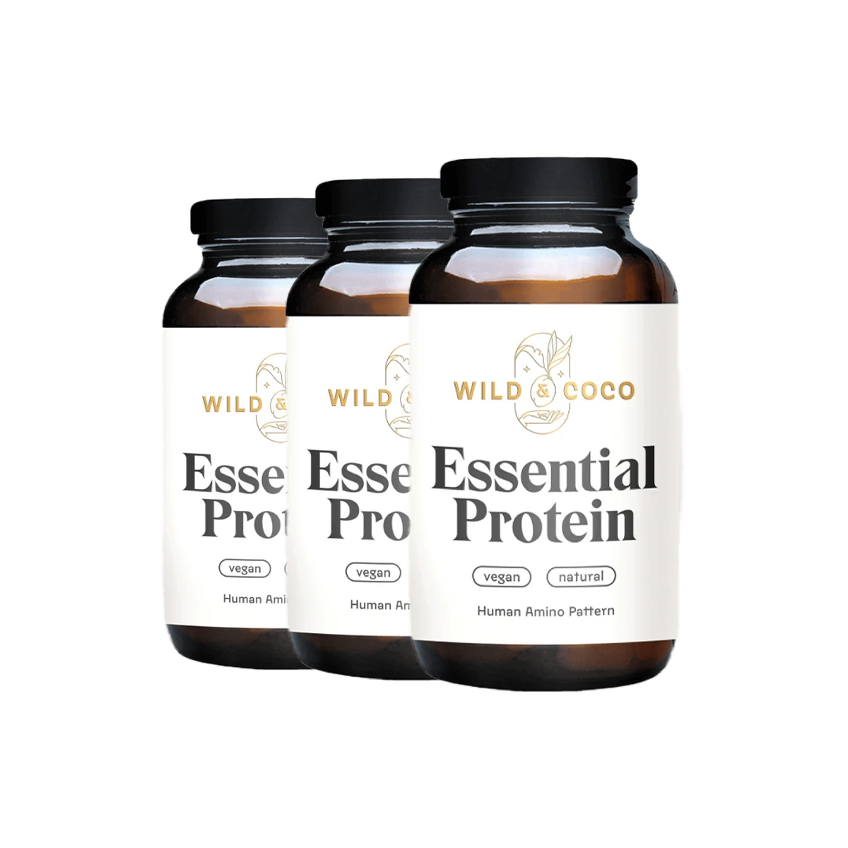 Wild and Coco Essential Protein 180 tabletiek 3 x