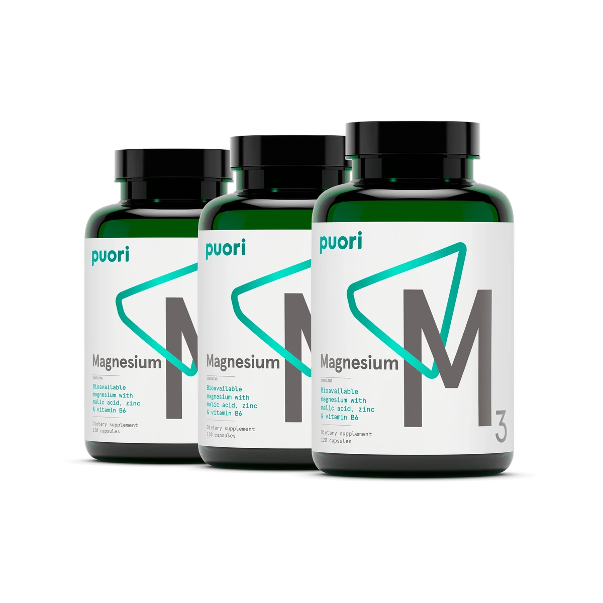 Puori Magnesium complex 120 kapsúl 3 x