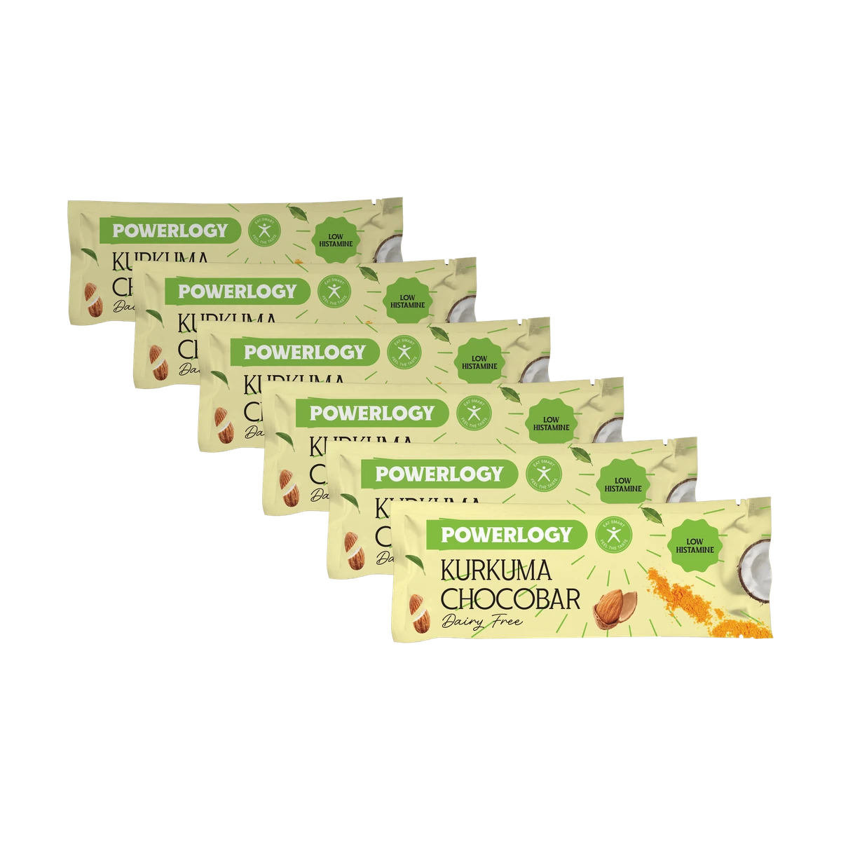 Powerlogy Kurkuma Chocobar 50 g 6 x