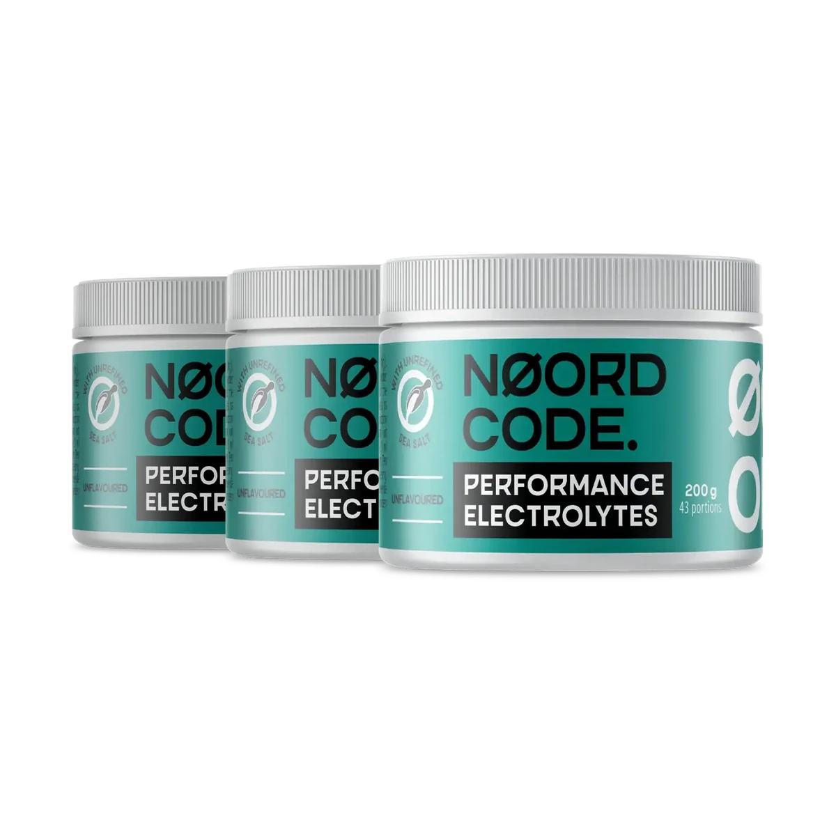 OLD NoordCode Performance Electrolytes Unflavoured 200 g 3 x