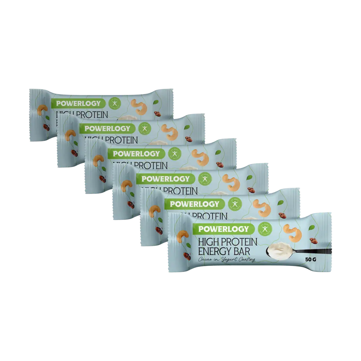 Powerlogy High Protein Bar 50 g 6 x