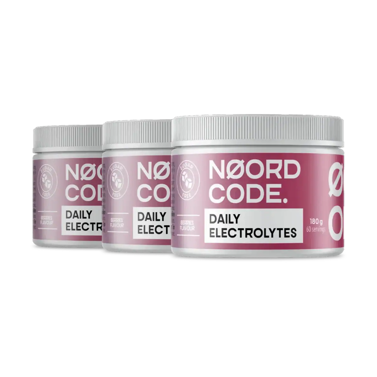 NoordCode Daily Electrolytes Berries 180 g 3 x