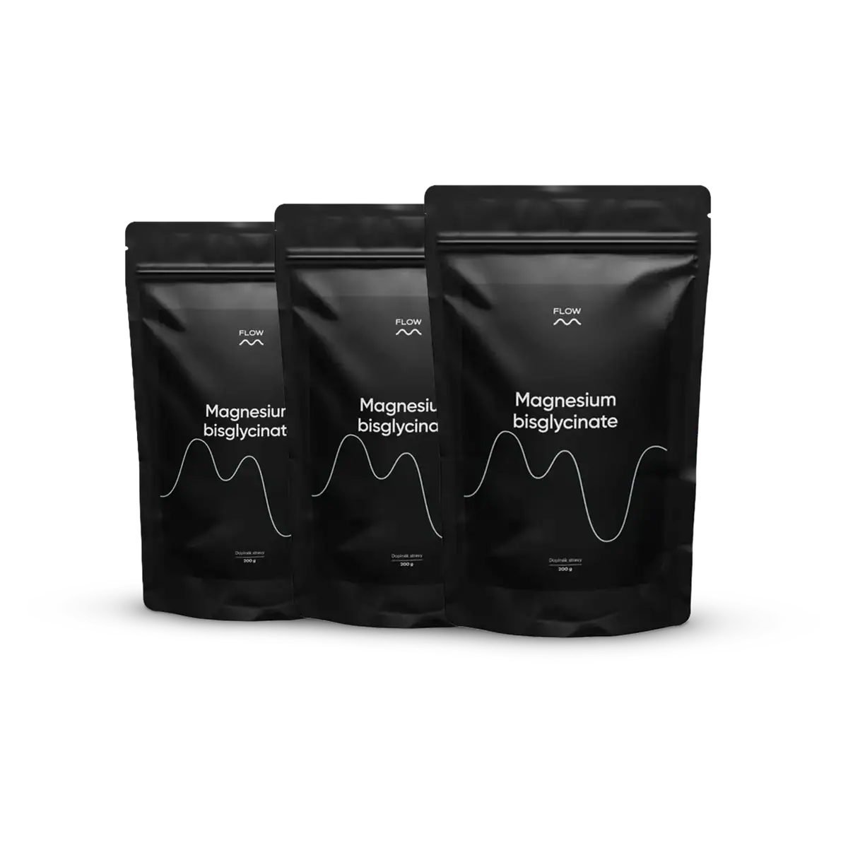 Flow Magnesium bisglycinate 200 g 3 x