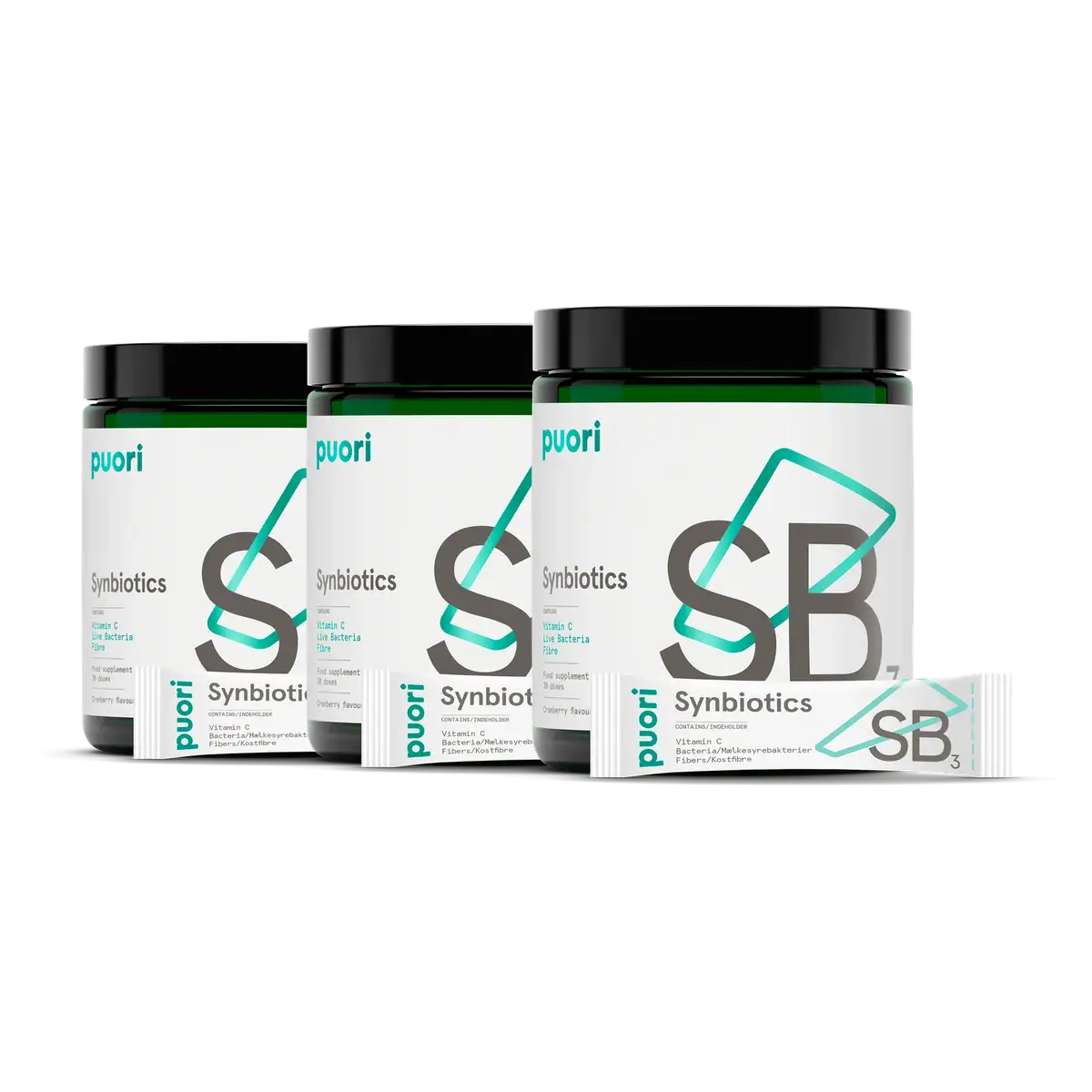 Puori Synbiotics 30 x 4,5 g 3 x