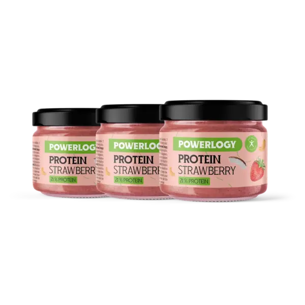 Powerlogy Protein Strawberry Cream 300 g