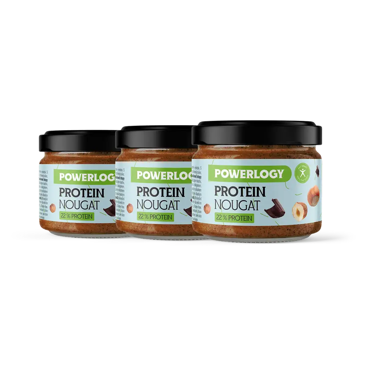 Powerlogy Protein Nougat Cream 300 g 3 x